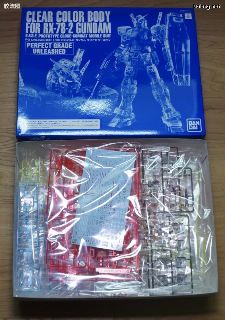 PG 定制部件 PGU RX-78-2 高达 彩透装甲套装 - 图片